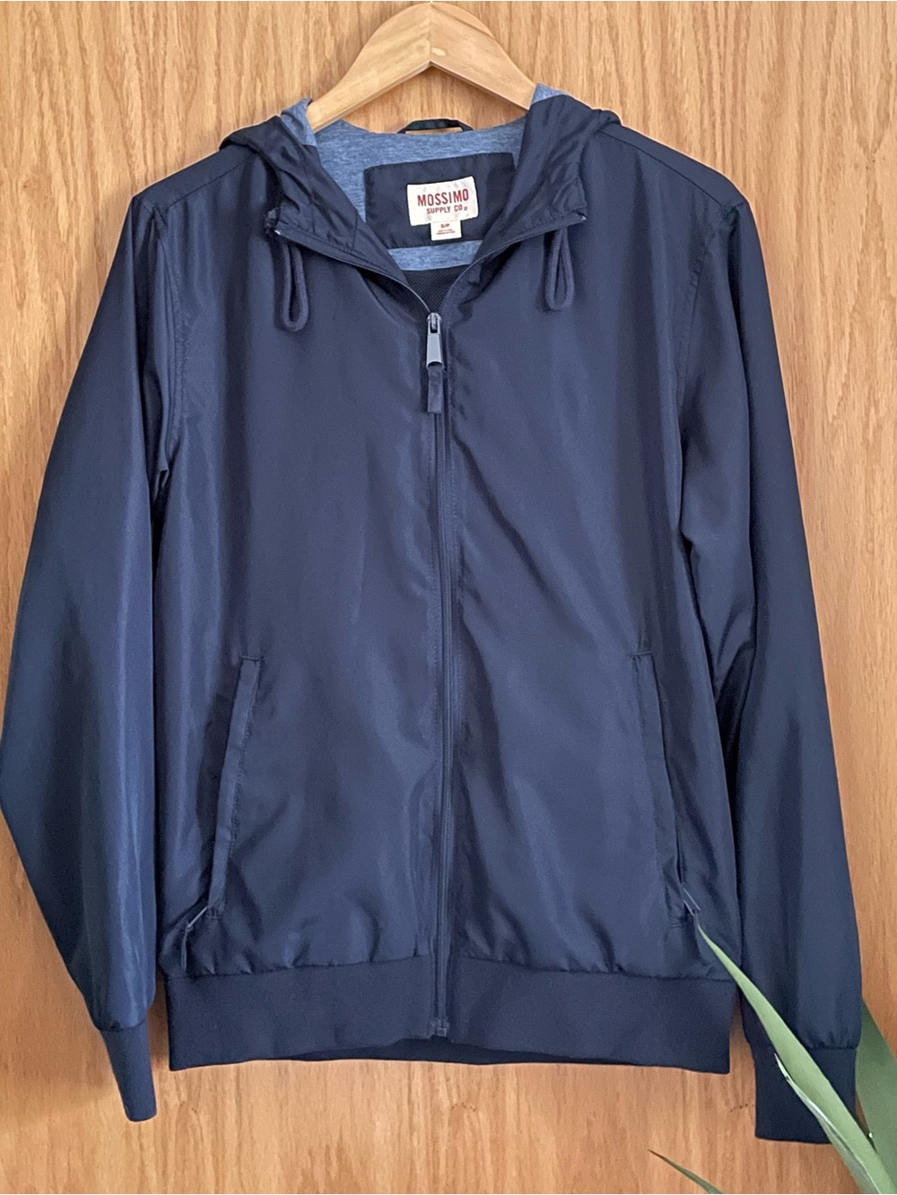 Mossimo Supply Co. Navy and Heather Blue Jacket